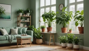 menthe en pots
