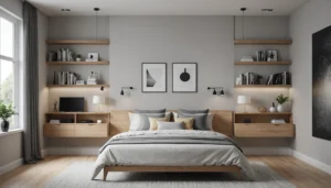 décoration étagère chambre