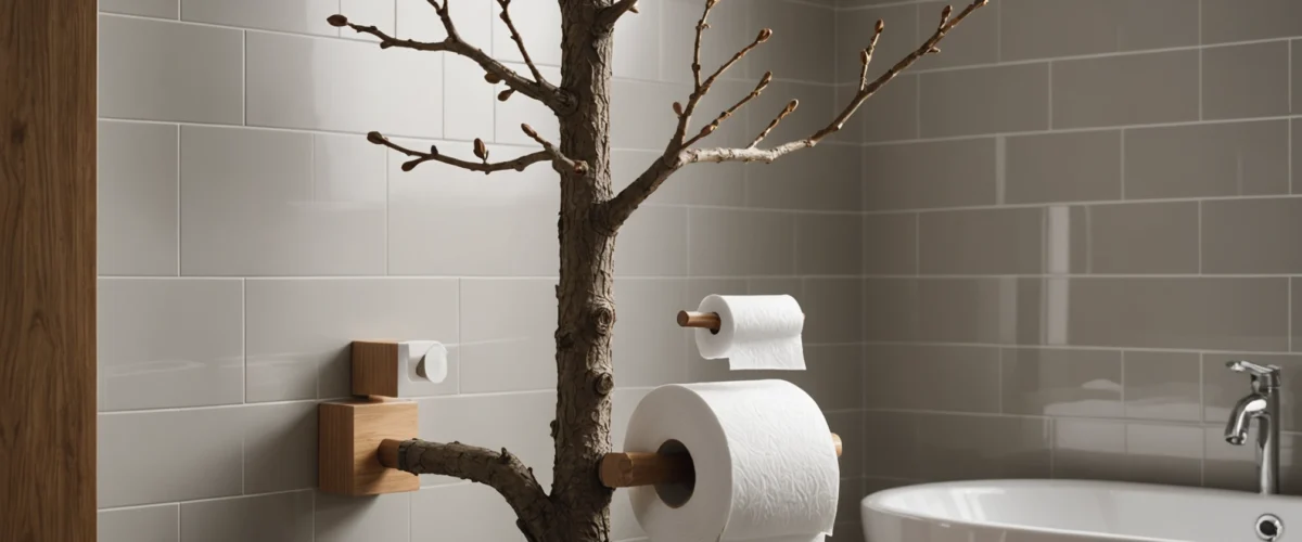 dérouleur papier toilette original