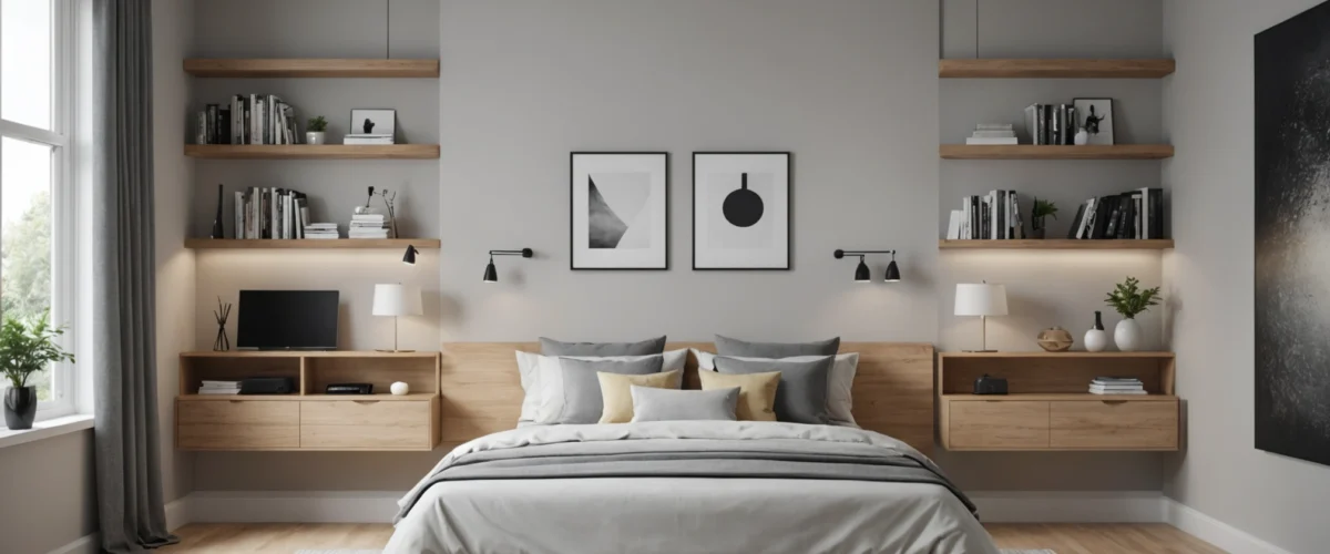 décoration étagère chambre